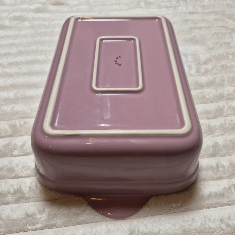 Our Place Ceramic Baking Dish Set 3 Piece Lavender Rectangular Stoneware
